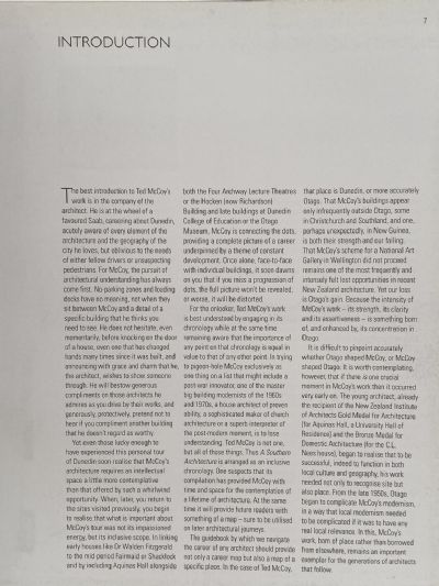 A SOUTHERN ARCHITECTURE: The Work of Ted McCoy