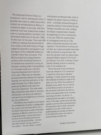 A SOUTHERN ARCHITECTURE: The Work of Ted McCoy