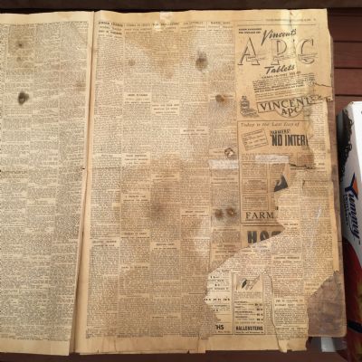Old Newspaper : New Zealand Herald, 10th August 1945