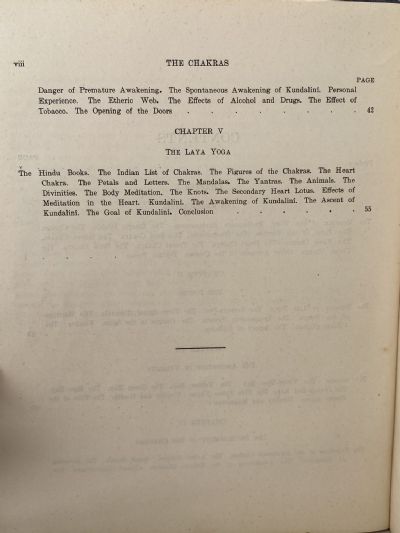 THE CHAKRAS: A Monograph