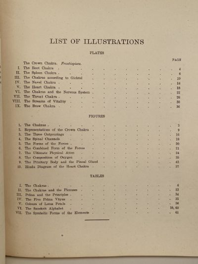 THE CHAKRAS: A Monograph