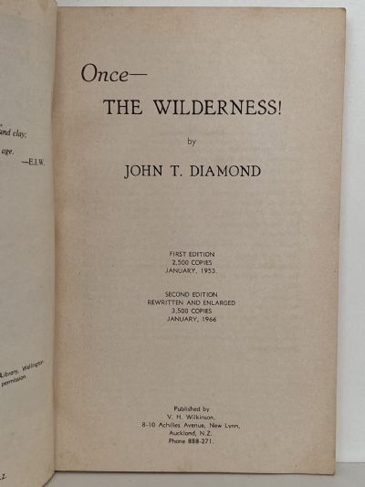 ONCE... THE WILDERNESS