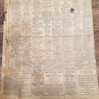 Old Newspaper : New Zealand Herald, 10th August 1945