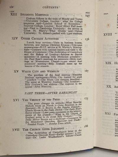 HARRINGAY STORY: A detailed account of The Greater London Crusade 1954