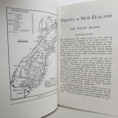 TRAVEL IN NEW ZEALAND: The Island Dominion - Its Life and Scenery Pleasure Routes and Sport