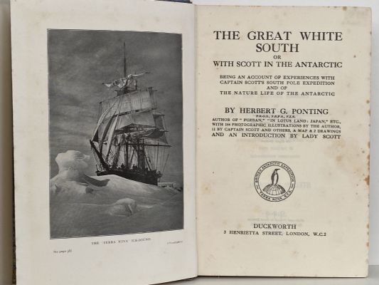 THE GREAT WHITE SOUTH: Or With Scott In The Antarctic
