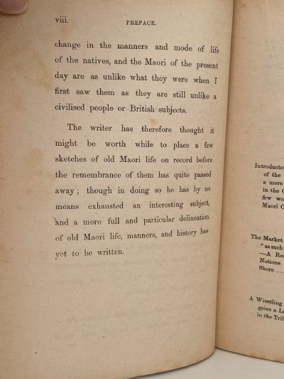 OLD NEW ZEALAND: A Tale of the Good Times by a Pakeha Maori