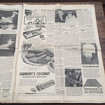 Old Newspaper : The Wanganui Herald, July 18th 1958