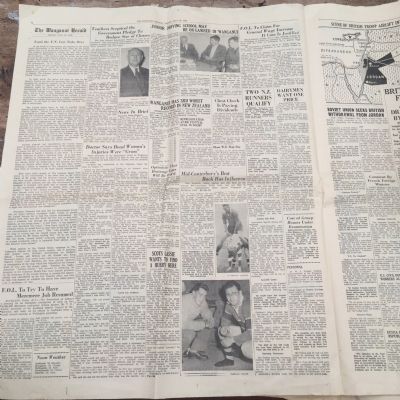 Old Newspaper : The Wanganui Herald, July 18th 1958