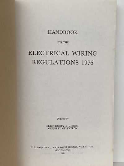 ELECTRICAL WIRING REGULATIONS 1976