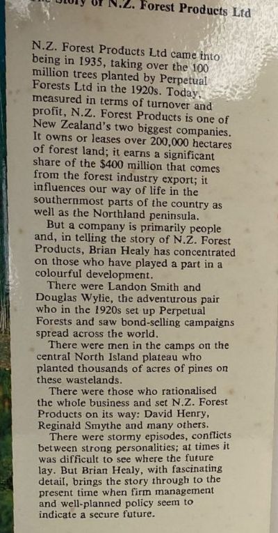 A HUNDRED MILLION TREES: The story of New Zealand Forest Products