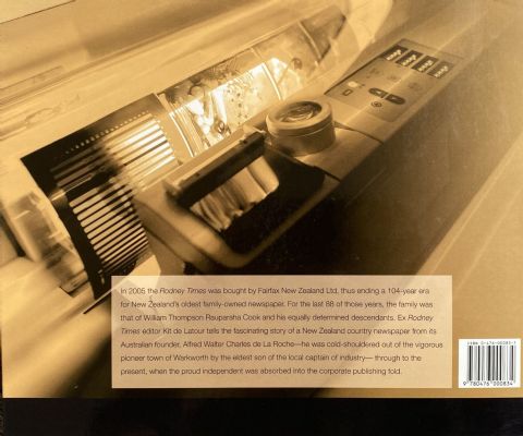 CHANGING TIMES: The Story of A New Zealand Country Newspaper