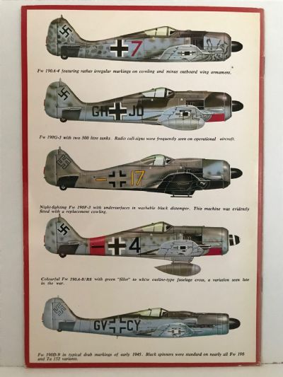 FOCKE-WULF: Fw190 & Ta152 Described Part 2