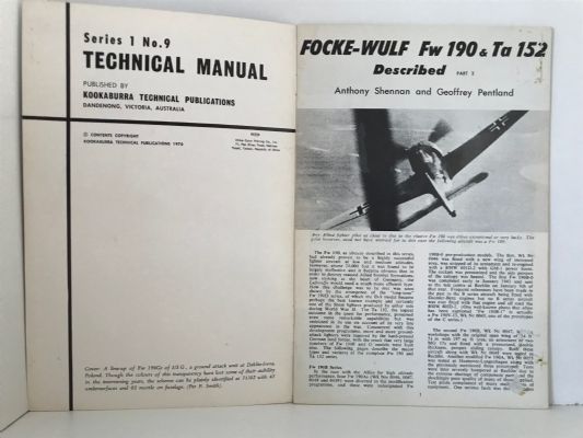 FOCKE-WULF: Fw190 & Ta152 Described Part 2