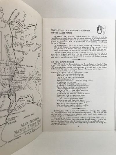 1855-1955 ONE HUNDRED YEARS: On the Napier - Taupo Road