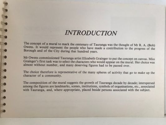 BIOGRAPHICAL SKETCHES OF THE CENTENNIAL MURAL