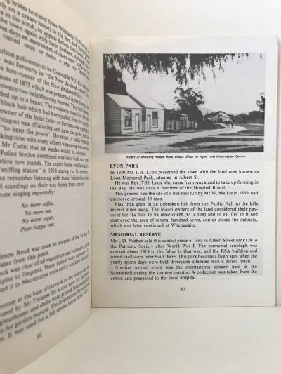 GUIDE TO THE HISTORY OF WHITIANGA