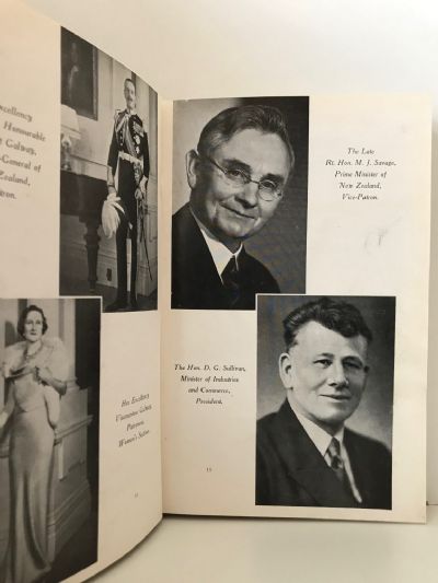 OFFICIAL HISTORY OF THE NEW ZEALAND CENTENNIAL EXHIBITION: Wellington 1939-1940