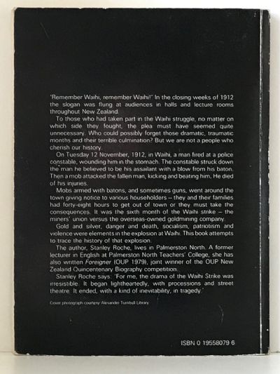 THE RED AND THE GOLD: An Informal Account of The Waihi Strike 1912