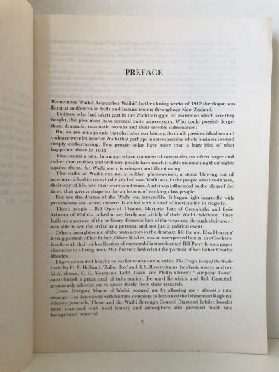 THE RED AND THE GOLD: An Informal Account of The Waihi Strike 1912