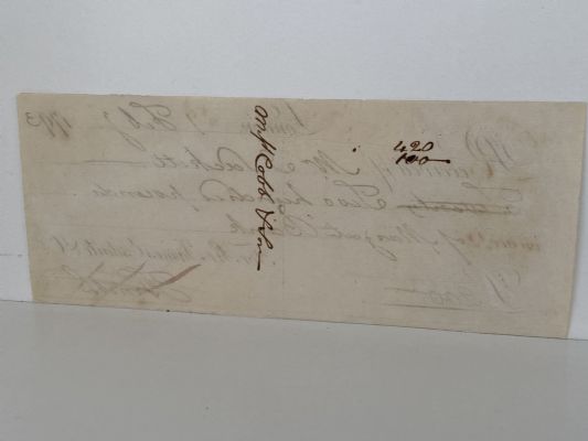 ANTIQUE RECEIPT: Sir James Esdaile & Co.