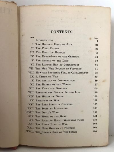 THE BATTLES OF THE SOMME