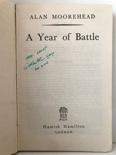 A YEAR OF BATTLE