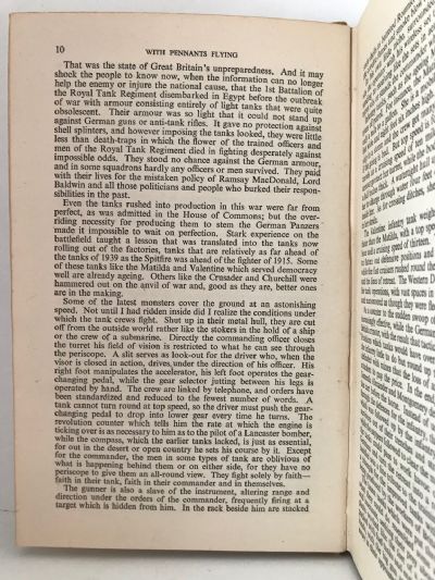 WITH PENNANTS FLYING: The Immortal Deeds of The Royal Armoured Corps