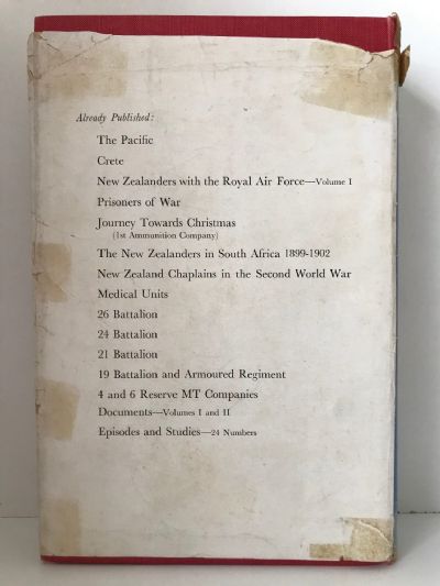 DIVISIONAL SIGNALS: Official History of New Zealand In The Second World War