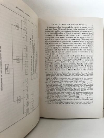 DIVISIONAL SIGNALS: Official History of New Zealand In The Second World War