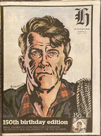 OLD NEWSPAPER: The New Zealand Herald, 13th November 2013 - 150th birthday