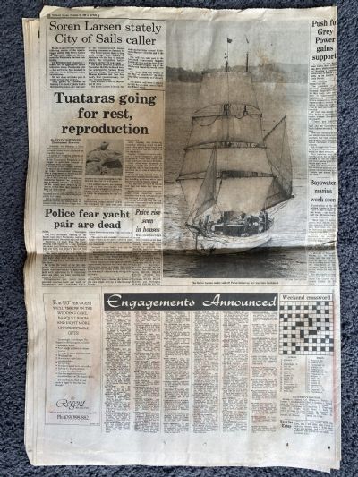 OLD NEWSPAPER: The New Zealand Herald, 25th November 1989