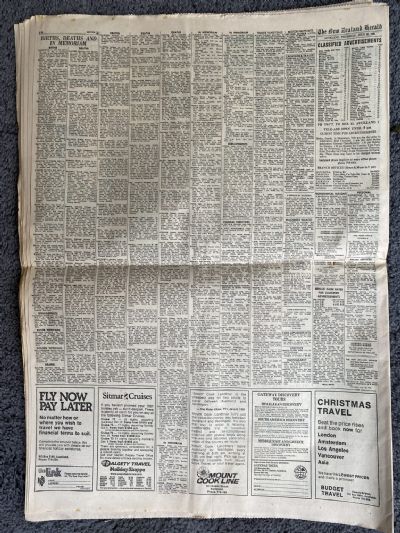 OLD NEWSPAPER: The New Zealand Herald, 30th July 1981 - Royal wedding