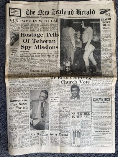 OLD NEWSPAPER: The New Zealand Herald - 6th May 1980
