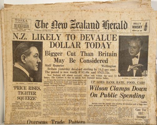 OLD NEWSPAPER: The New Zealand Herald - 20th November 1967