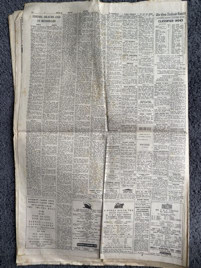 OLD NEWSPAPER: The New Zealand Herald - 20th November 1967