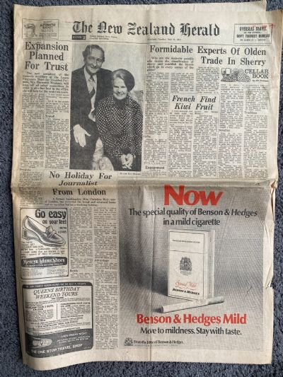 OLD NEWSPAPER: The New Zealand Herald - 31st May 1977