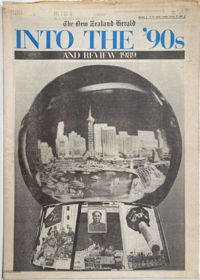 OLD NEWSPAPER: The New Zealand Herald - 2nd January 1990
