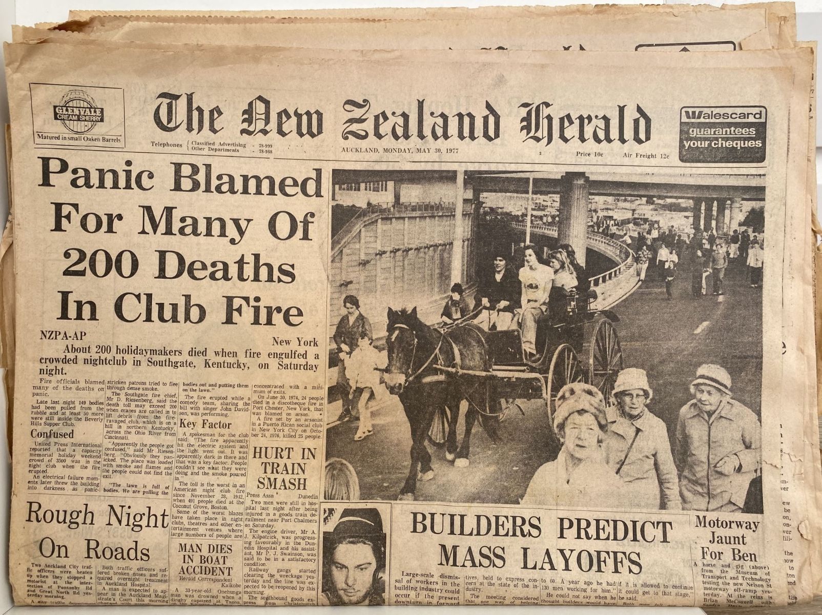 OLD NEWSPAPER: The New Zealand Herald - 30th May 1977