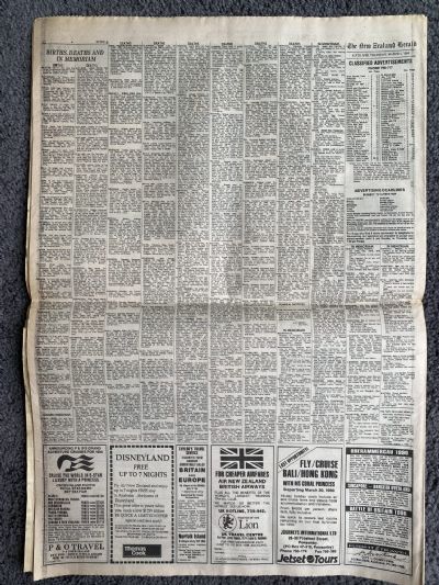 OLD NEWSPAPER: The New Zealand Herald - 1st March 1990