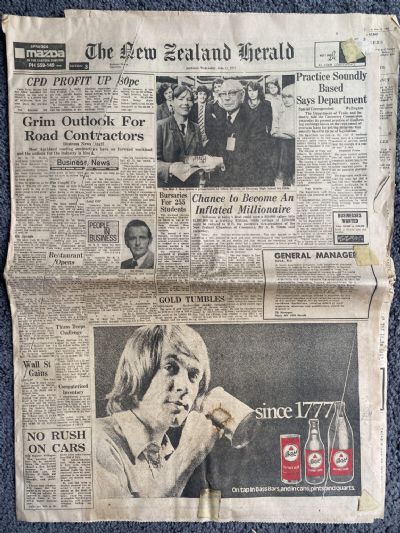 OLD NEWSPAPER: The New Zealand Herald - 15th June 1977