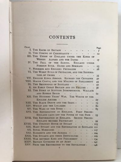 A BRIEF SURVEY OF BRITISH HISTORY