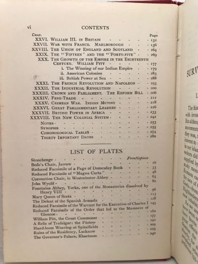 A BRIEF SURVEY OF BRITISH HISTORY