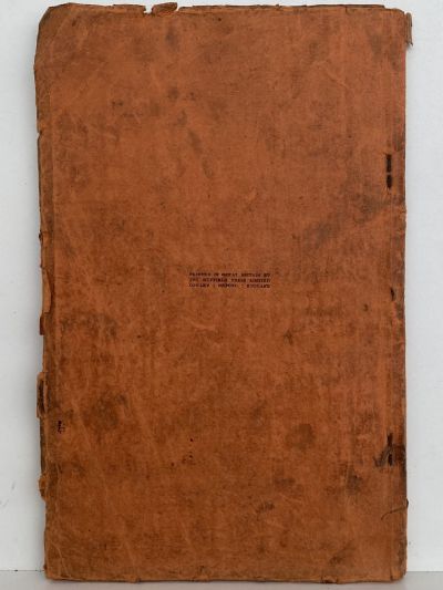 OPERATION MANUAL for the MORRIS EIGHT (SERIES II)