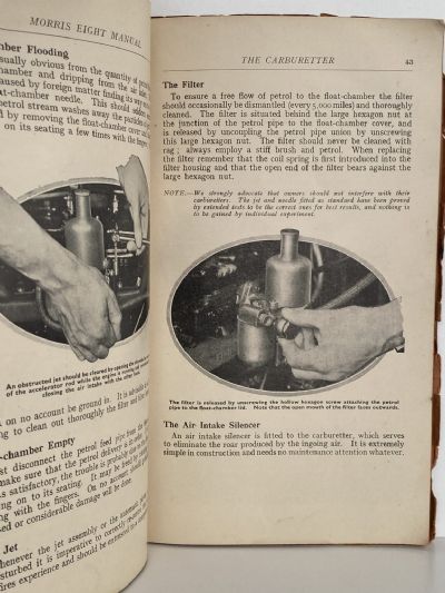 OPERATION MANUAL for the MORRIS EIGHT (SERIES II)