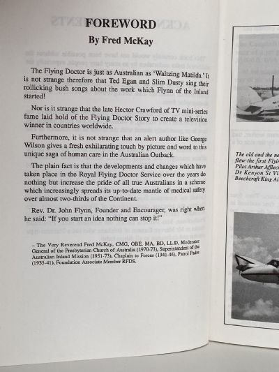 THE FLYING DOCTOR STORY: An Authorised History of The Royal Flying Doctor Service