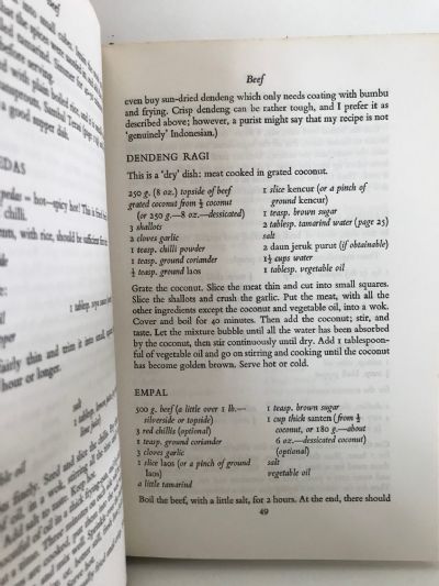 THE HOME BOOK OF INDONESIAN COOKERY