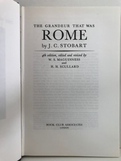 THE GRANDEUR THAT WAS ROME