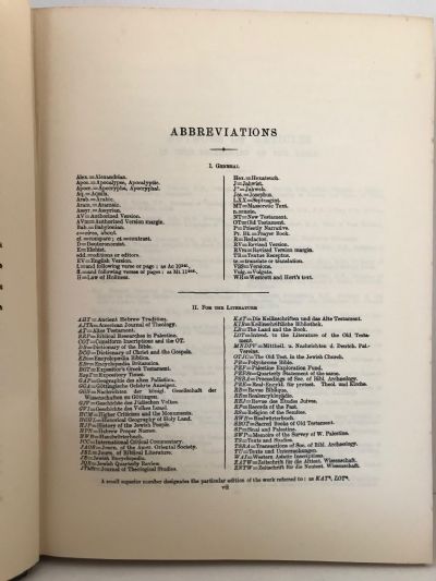 DICTIONARY OF THE BIBLE 1909