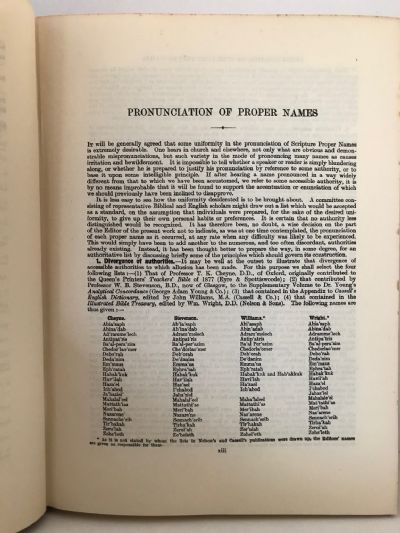 DICTIONARY OF THE BIBLE 1909